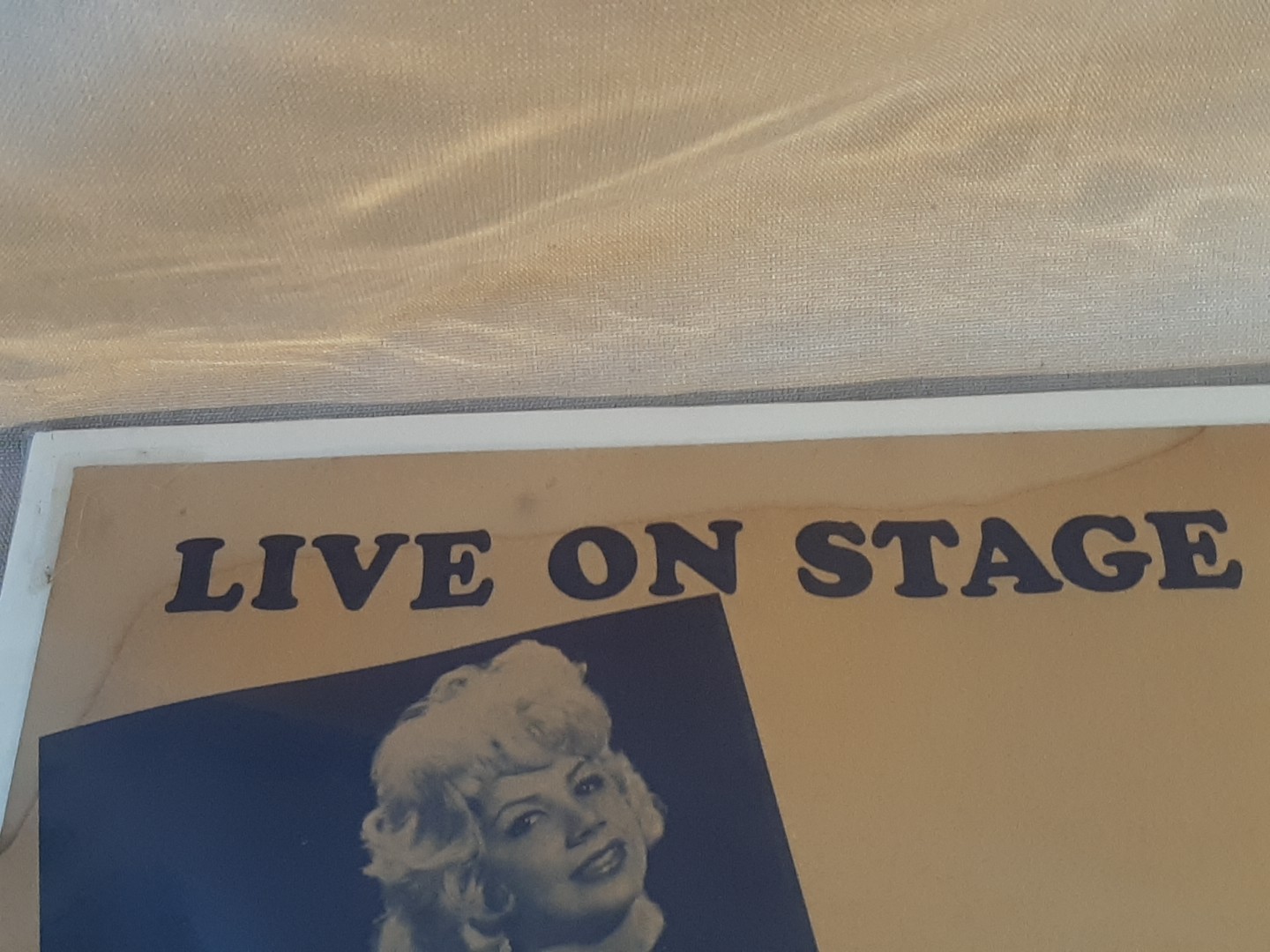 Vintage Adult Live Theater Poster Penny Powers Burlesque Show Beacon Theatre