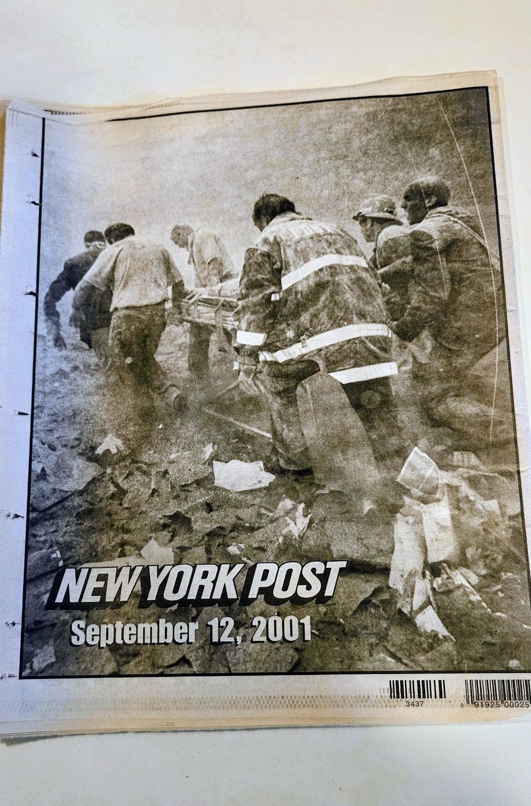 Lot of 3 New York Post Special Edition September 12, 2001 Newspapers