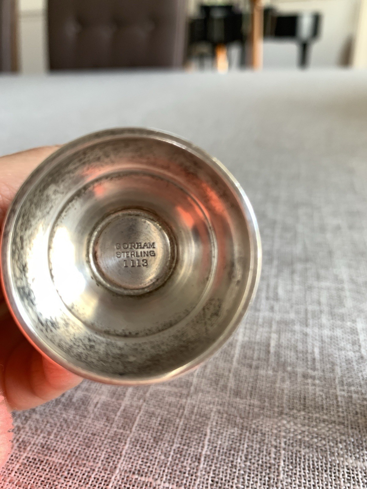 Vintage Gorham Sterling Silver Salt/Pepper Shakers 1113 4 1/2” Polished 70g