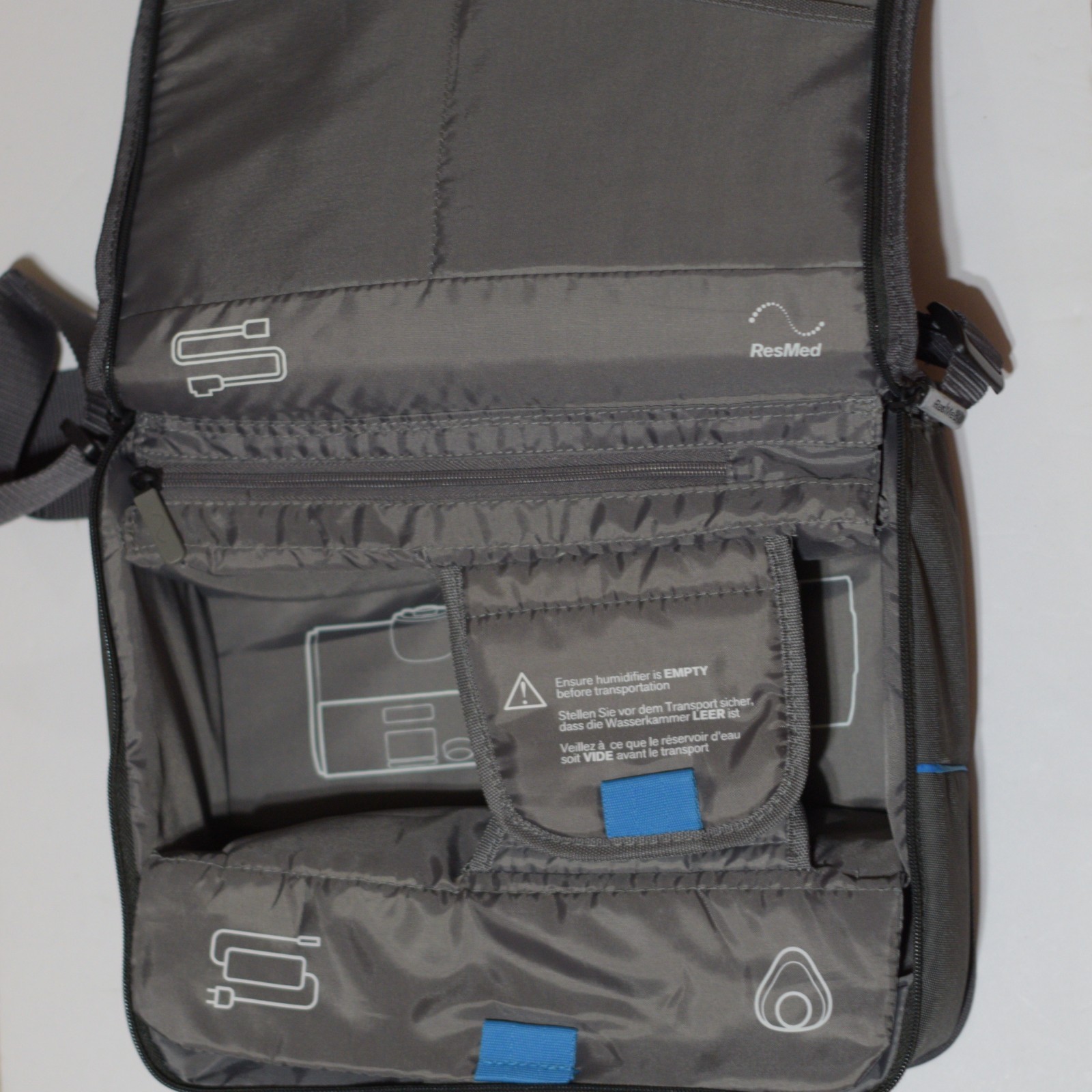 ResMed AirSense 10 CPAP Travel Bag With Shoulder Strap