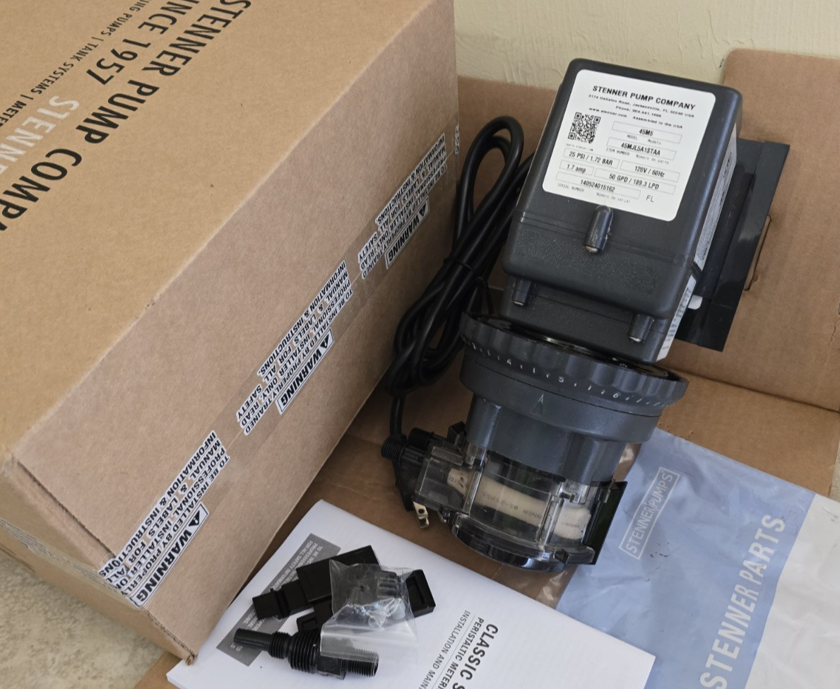🔥 STENNER PUMP 45MJL5A1STAA, Pro-Refurbished, EXCELLENT, Fast Shipping. !!!