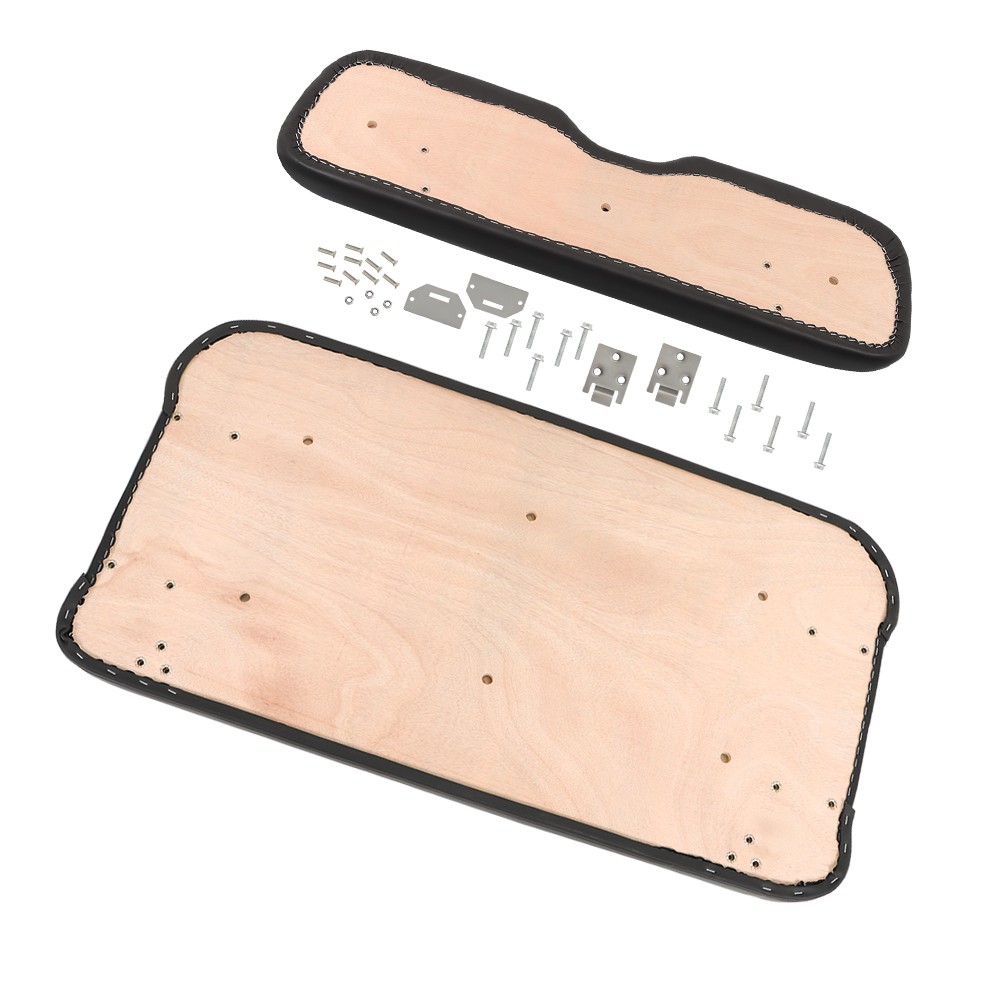 Golf Cart Front Seat Back & Bottom Cushion For EZGO Medalist TXT 94-13 Hardware