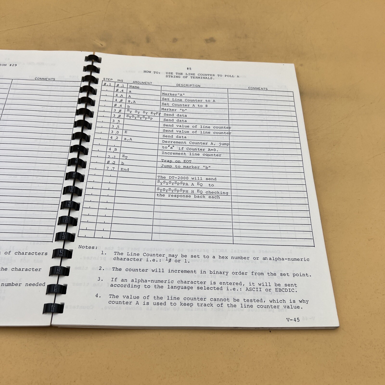 Dynatech Data Systems DYNA-Test 2000 (A) Instruction Manual Guide Book