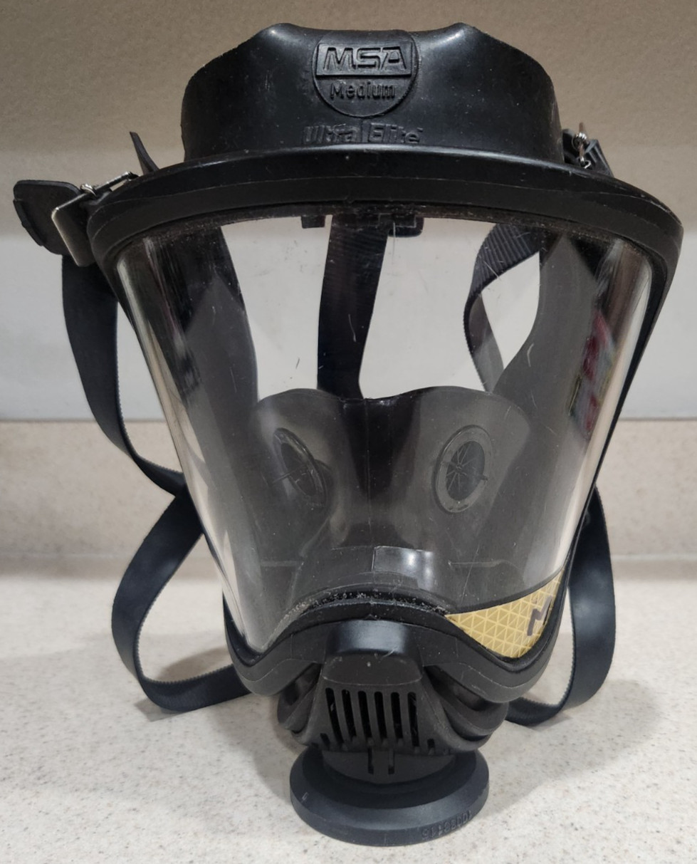 MSA Ultra Elite Full-Face Mask SCBA Size Medium *Free Shipping*