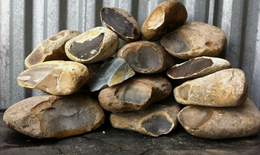 Texas Primo Thin Chert Flint Knapping Material Arrowheads Med FlatRate Box full