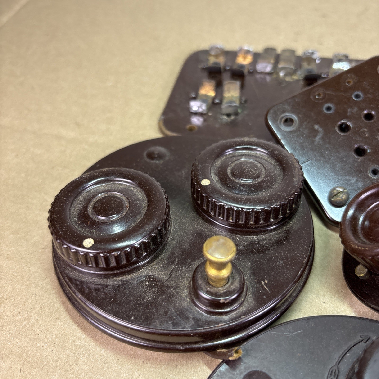 VTG Lot of 1950s Rotary Wafer Assembly Switches & Multi-Deck Ham Radio Parts