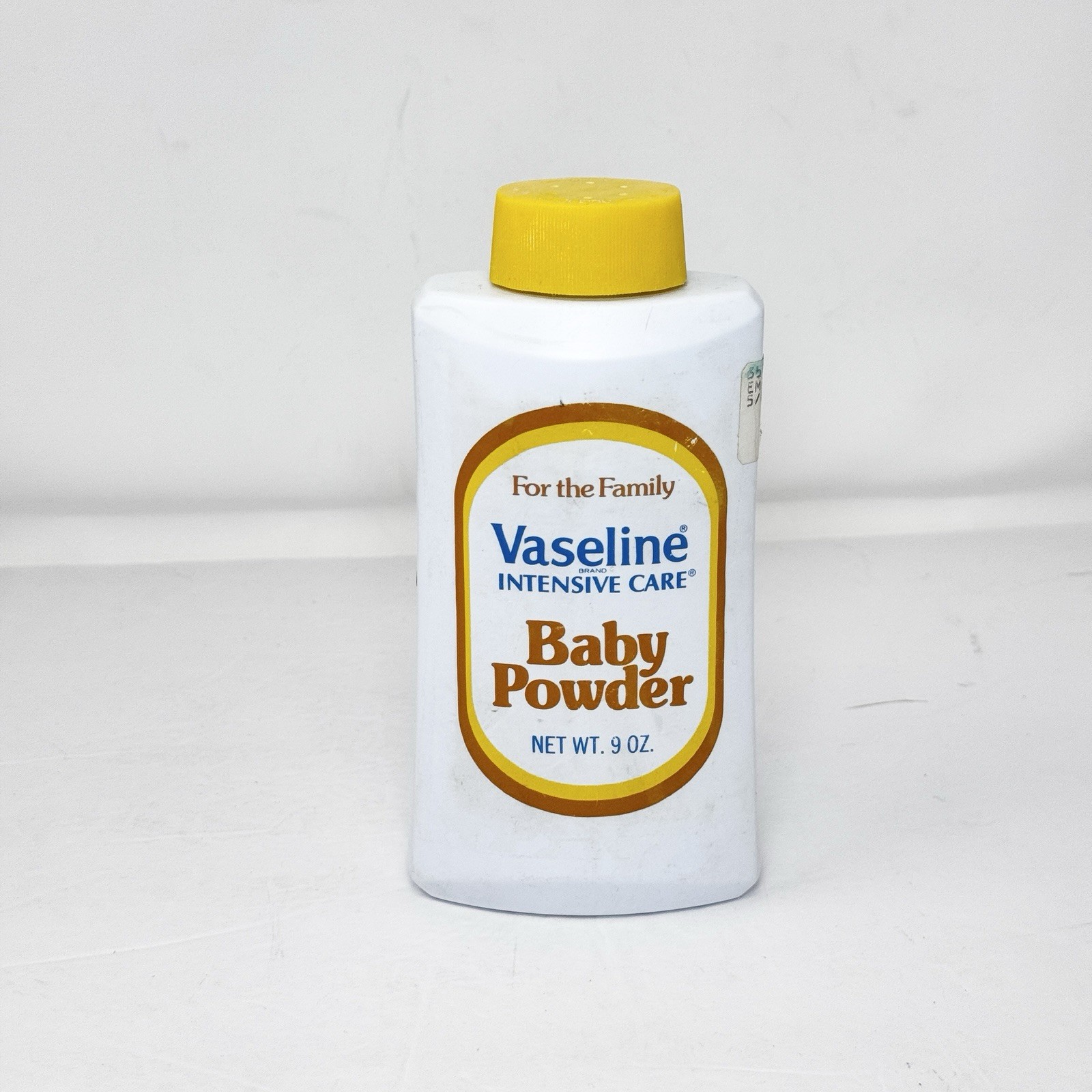 Vintage Vaseline Intensive Care Baby Powder 9 oz Talc Movie Prop 75% Full