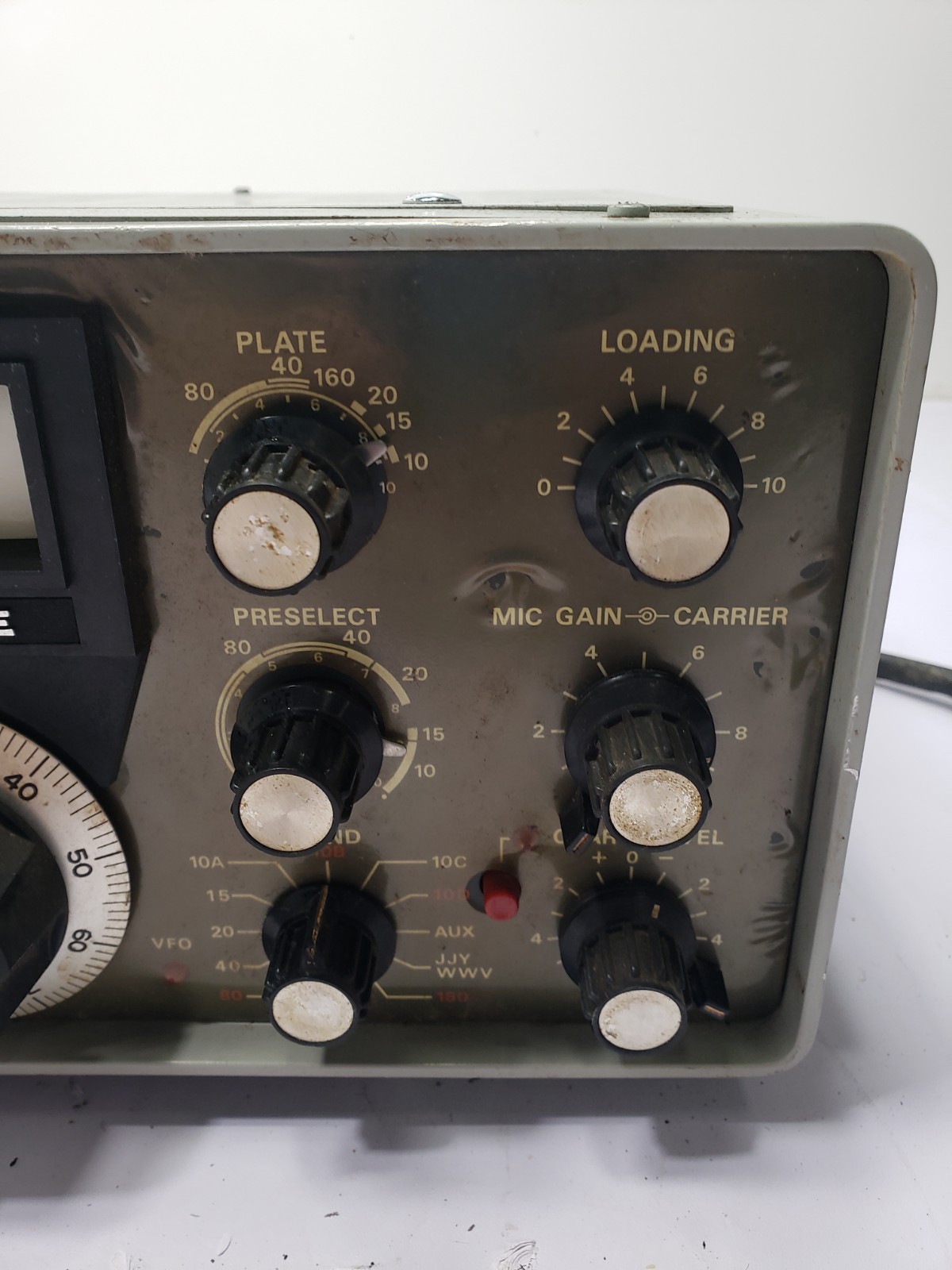 Vintage Yaesu FT-101E Hybrid SSB Transceiver AC 100-234V Made In Japan Untested