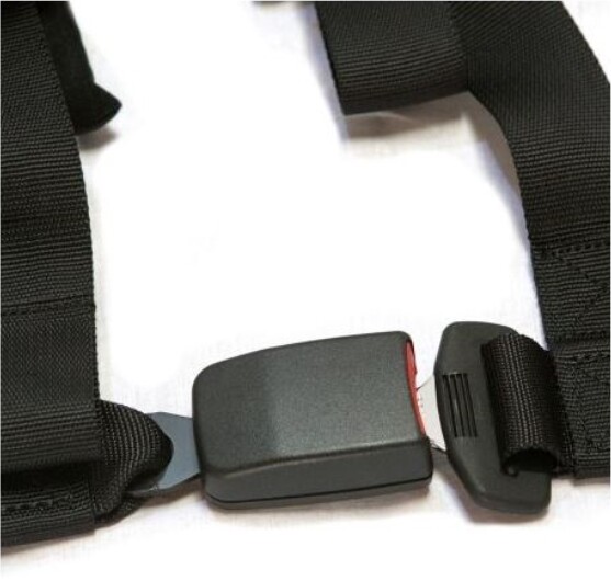 Prp Harnesses 2" 4 Point 2 Pack (Black) Sbauto2