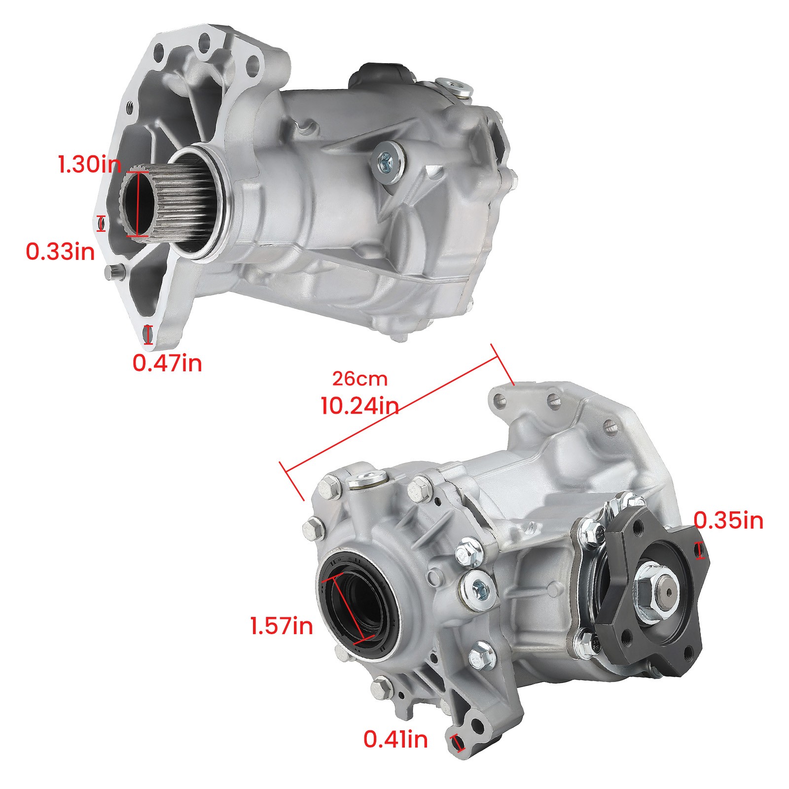 Transfer Case Assembly for Nissan Rogue 2.5L L4 2014-2020 33100-4BA0B CVT AWD