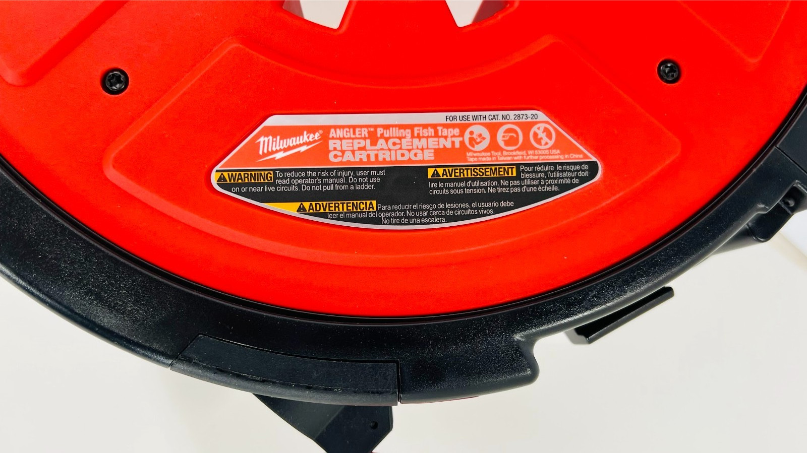 Milwaukee 120'x 1/8" Angler Steel Pulling Fish Tape Replace Cartridge 48-44-5176