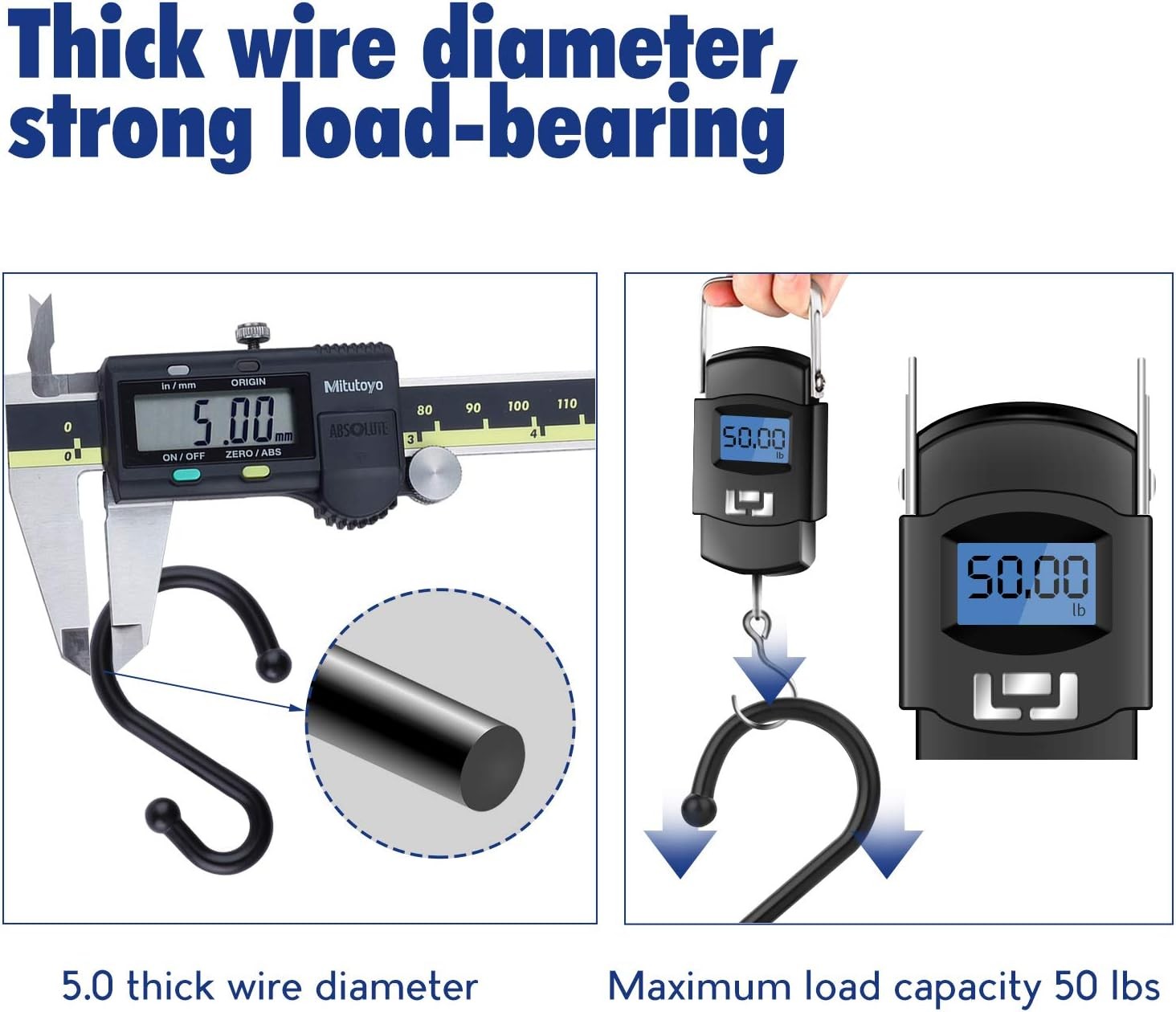 Metal Shower Curtain Hooks，Set of 12 Rings，Rust Resistant S 12PCS, Black