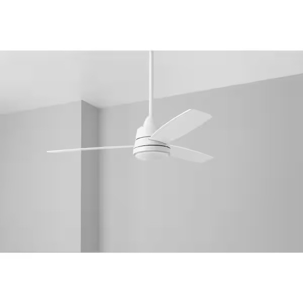 Hampton Bay Caprice 52in LED Indoor White Ceiling Fan + Remote