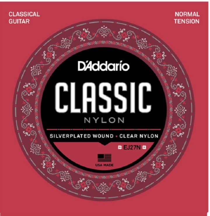 D'Addario EJ27N Classical Guitar Nylon Strings Normal Tension