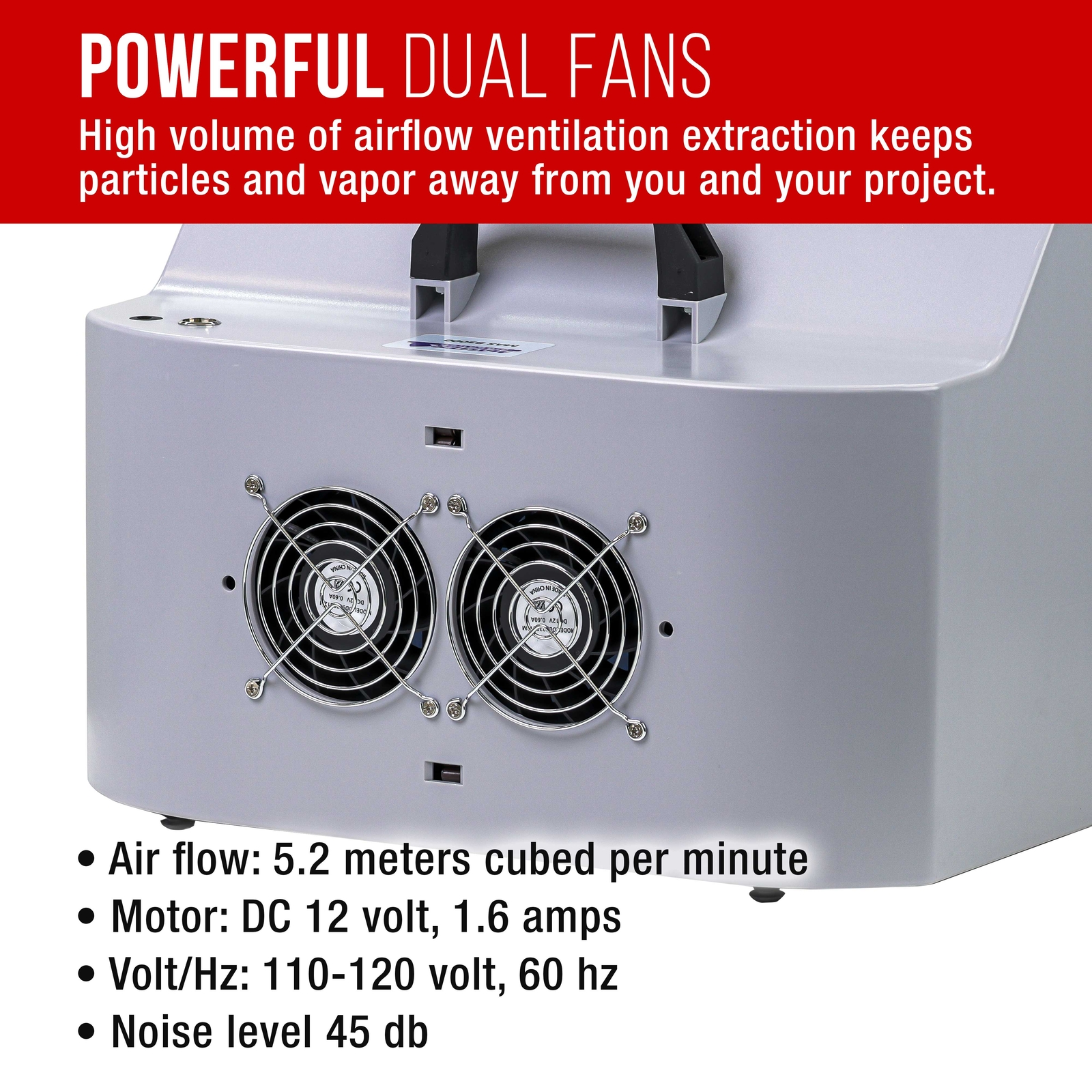 Master Airbrush Portable Hobby Paint Spray Booth Kit, Dual Exhaust Fans, Lights