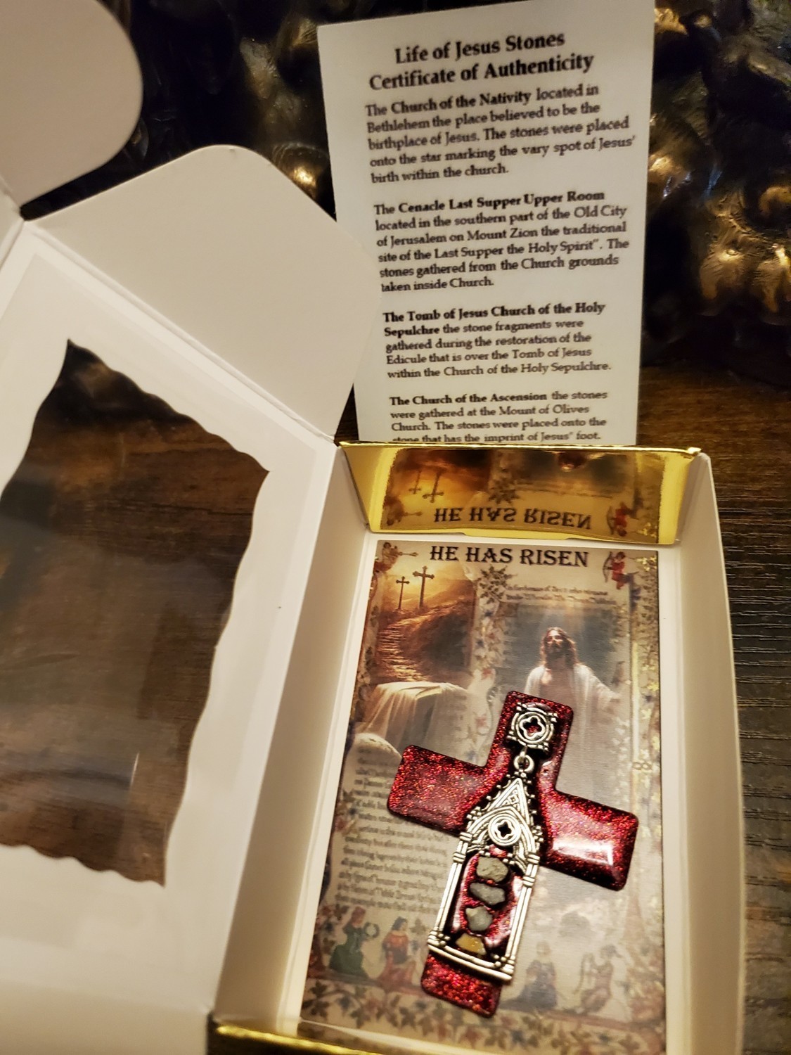 Life of Jesus Stones Nativity, Church of the Ascension, Cenacle, Tomb of Jesus