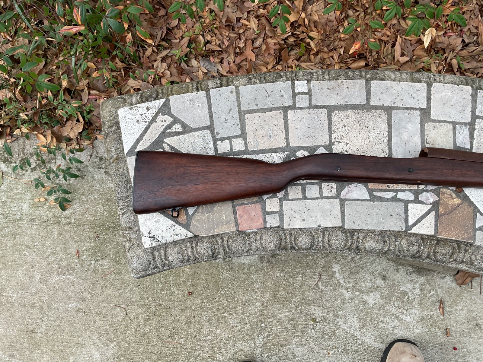 REMINGTON 1903A3 stock, handguard and hardware as shown.