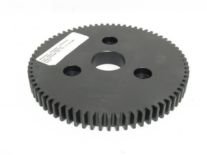 193754 New-No Box; Urschel 16057 Nylon Gear 10P; 70 Tooth; 1-1/2"ID; 3-Hole Moun