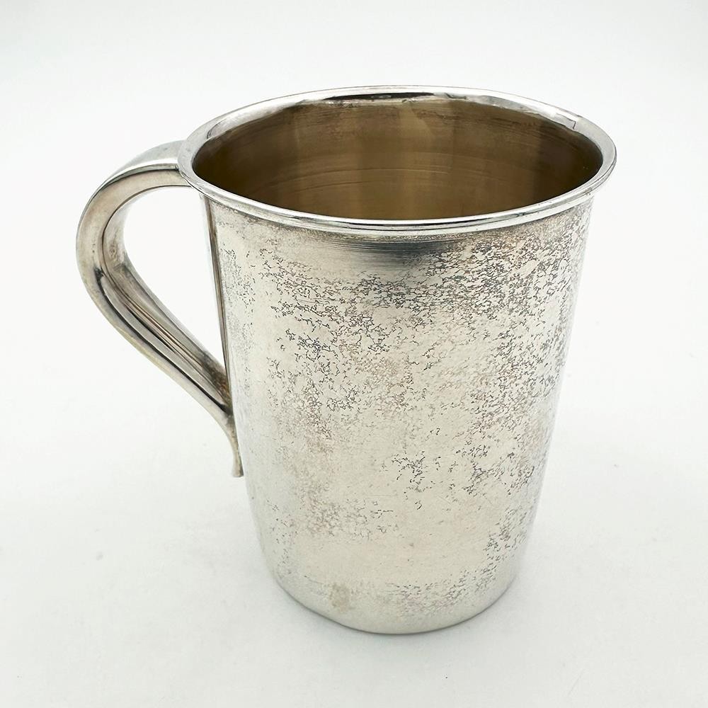 ANTIQUE CUP / MUG SILVER PLATED