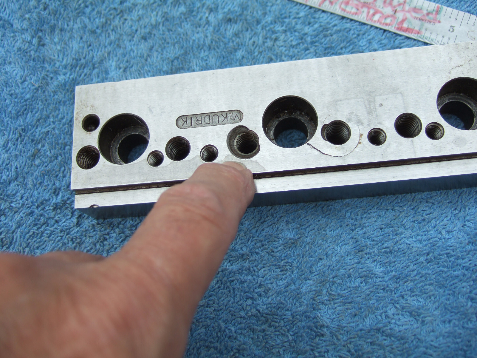 PARALLELS STEP (2) BLOCKS TAPPED MACHINIST TOOLMAKER PRECISE SURFACE GRIND MILL