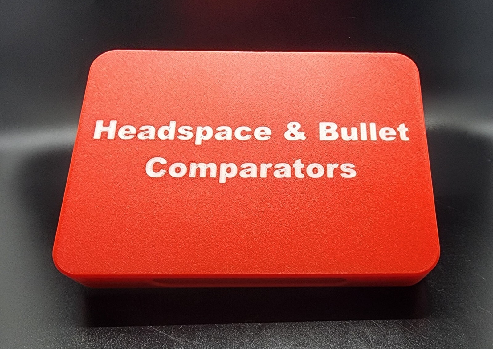 Hornady Bullet Headspace Comparator Anvil Storage Case Organizer Large