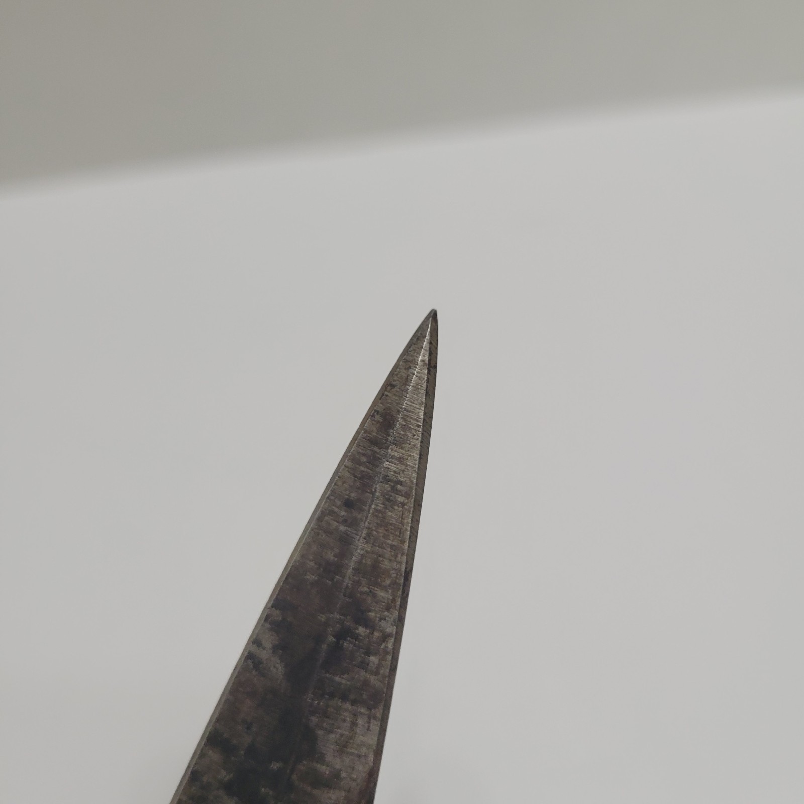 Primitive Antique Iron Spear Head Used collectible iron weapon