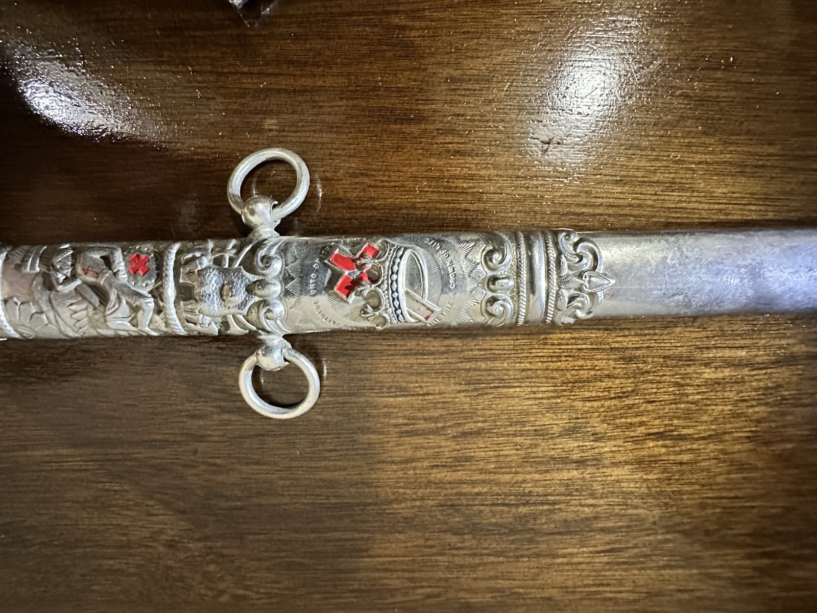 Vintage Original Knights Templar Sword with sheath. Very well taken care of.