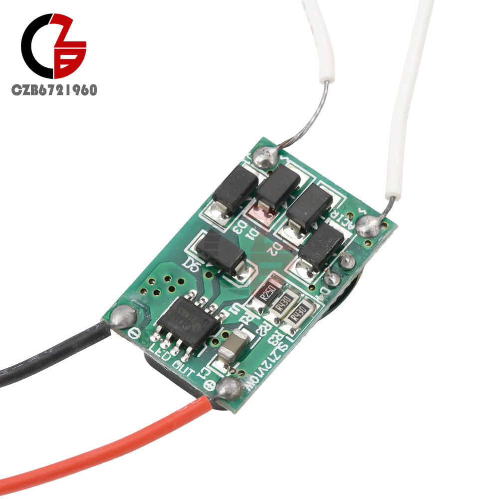 10W Constant Current LED Driver DC9-24V to DC8-11V 900mA for 10W High Power LED