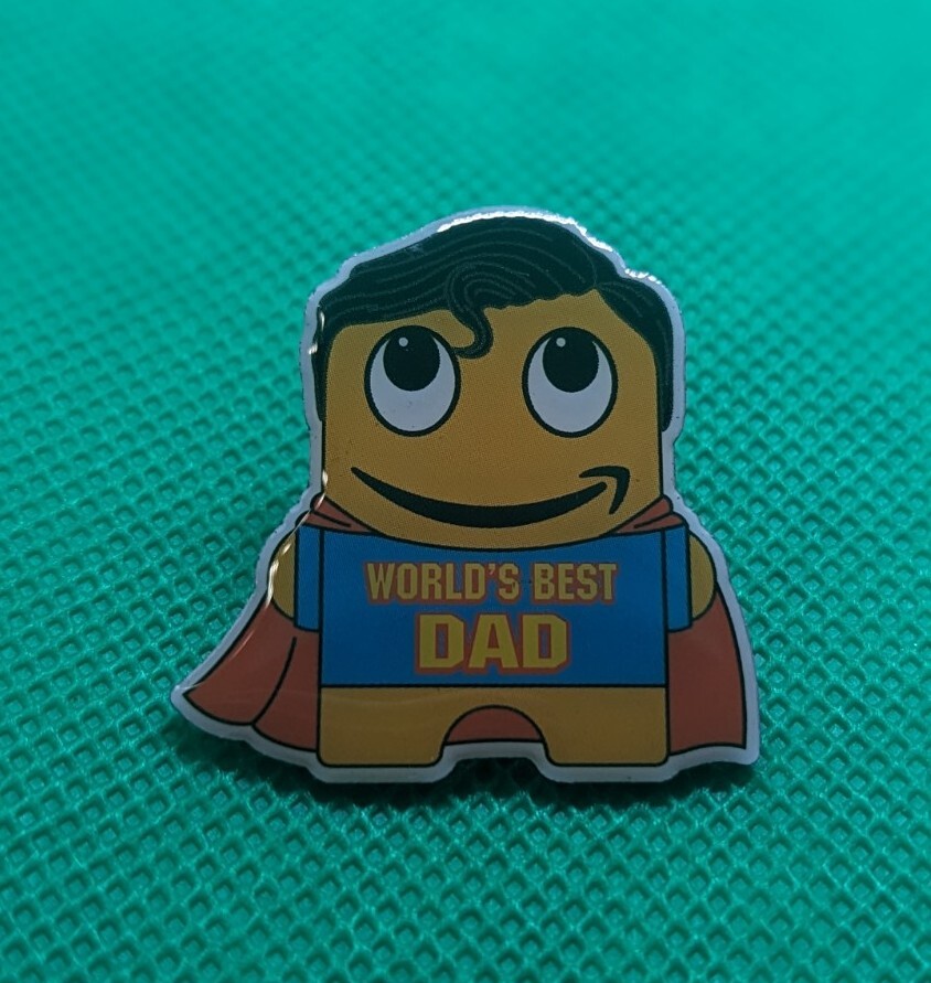 Amazon PECCY Pin World's Best Dad