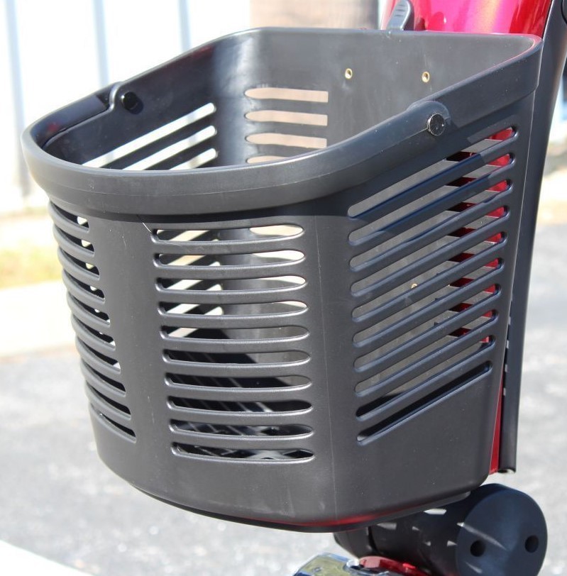 Pride Mobility Black FRONT BASKET for Victory, Go-Go Sport, Pursuit Scooters