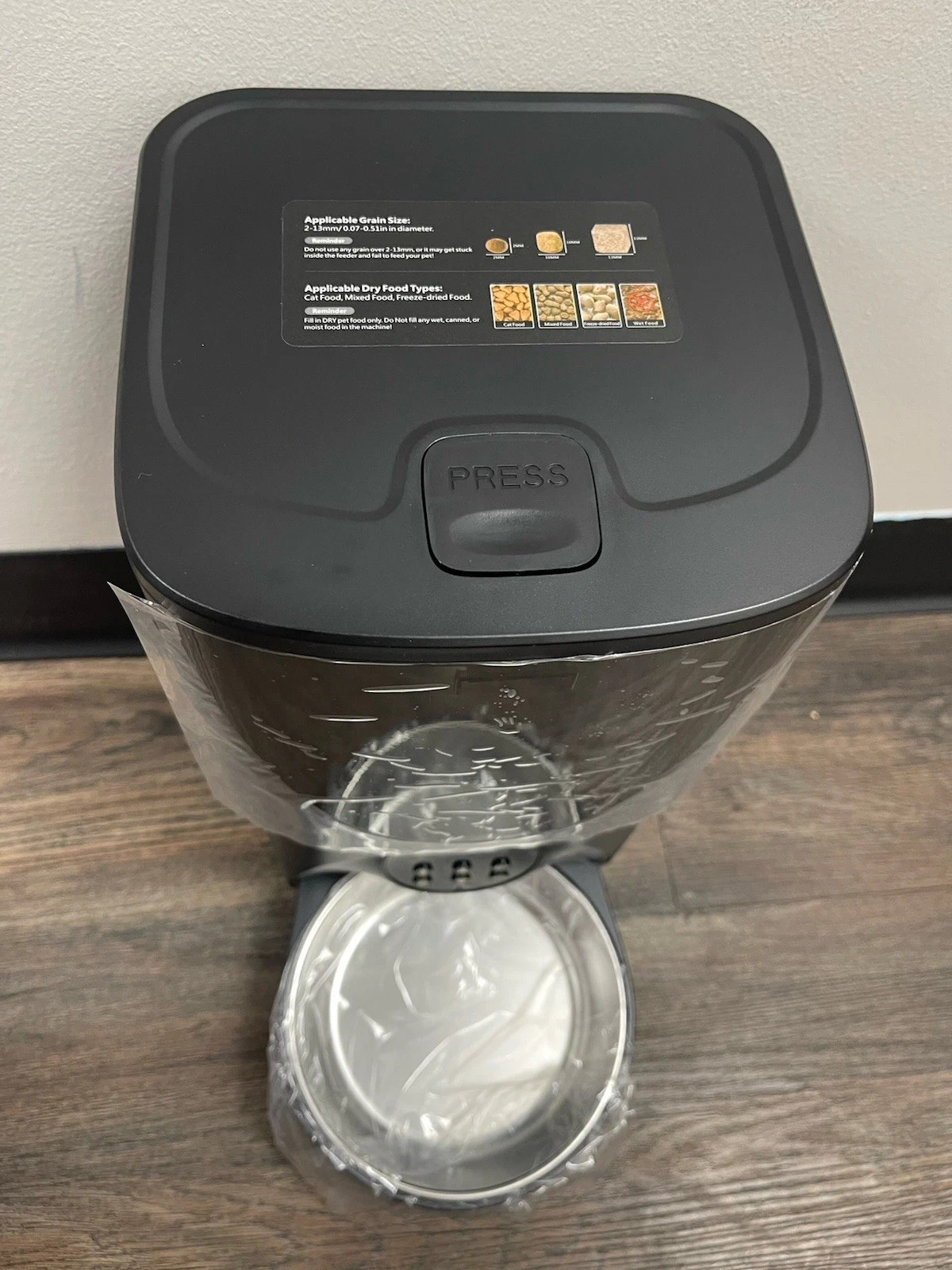 Automatic Cat Feeder Timed Cat Feeder with APP Control Dog Food Dispenser