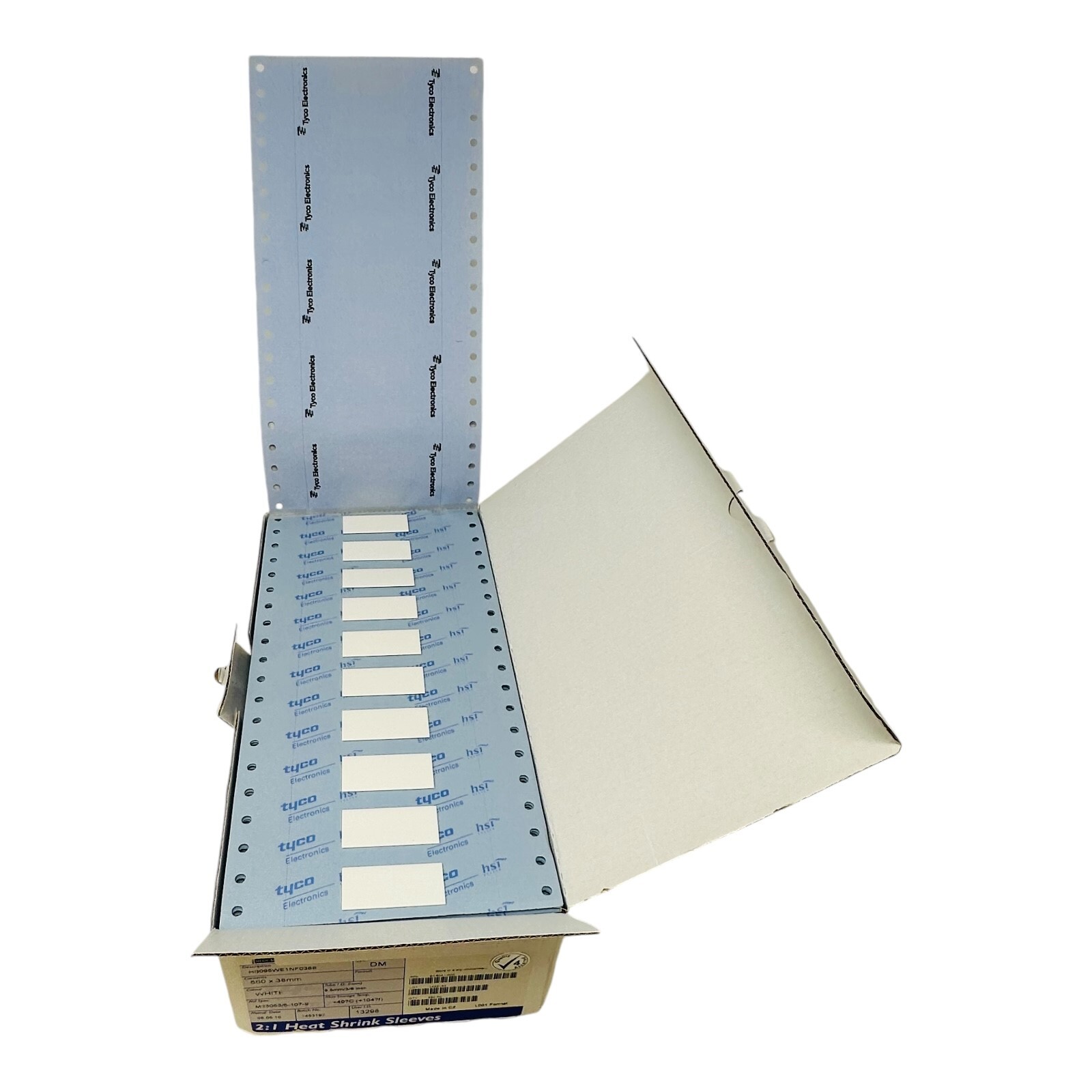 TYCO ELECTRONICS EC8041-000 CABLE MARKERS NEW/UNUSED SURPLUS BOX OF 550pcs