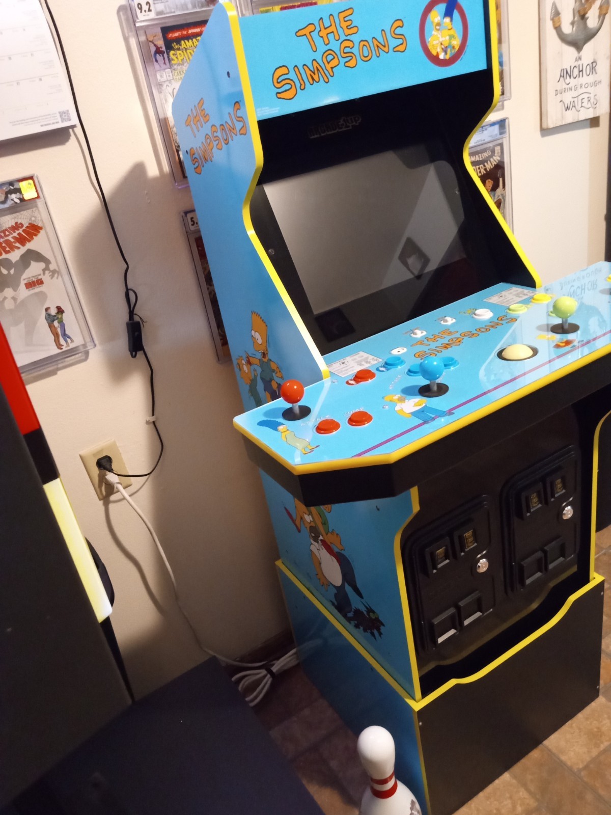 Arcade1up The Simpsons 4-Player Video Arcade Machine