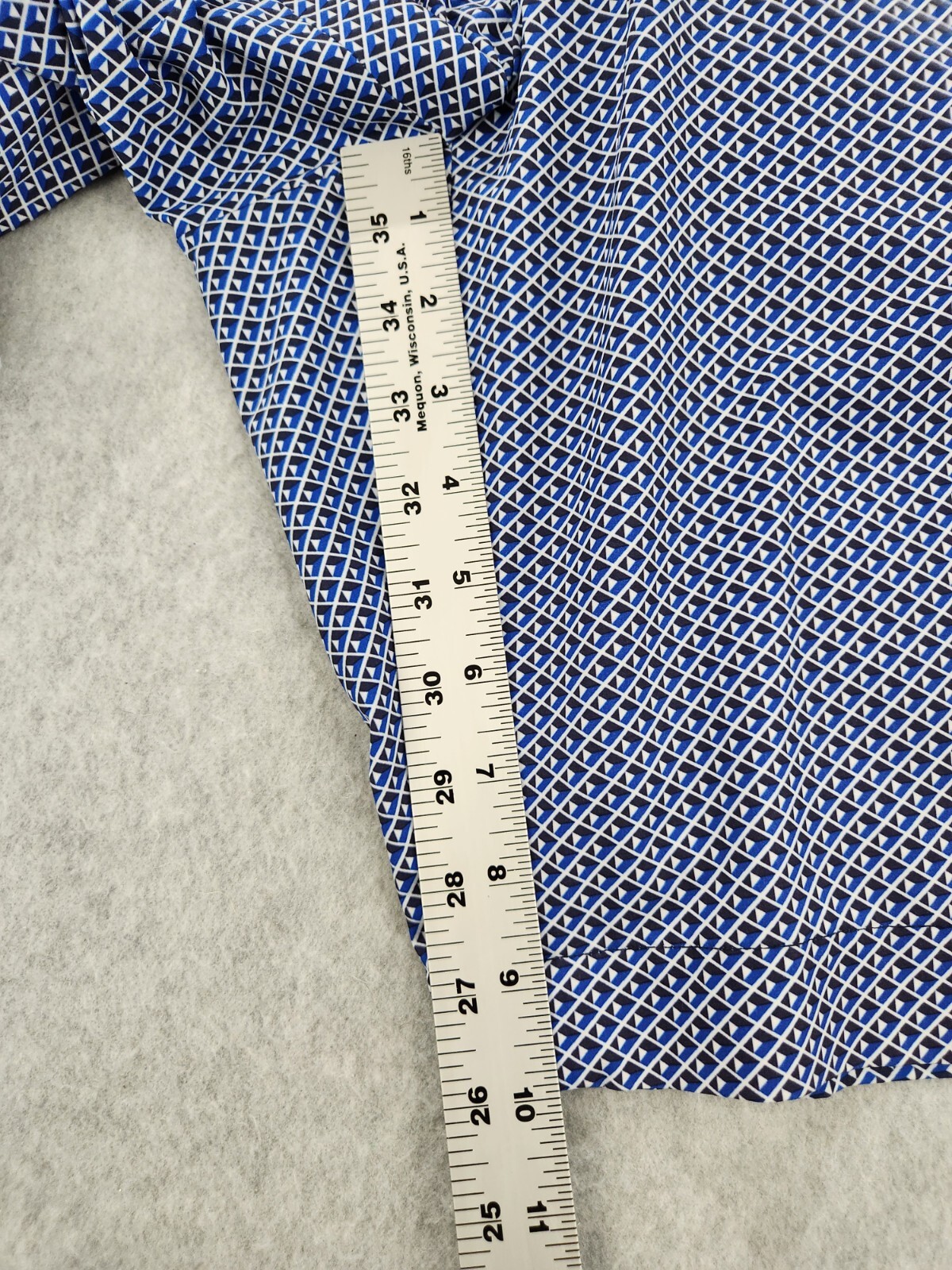 Soft! RLX Men’s Ralph Lauren Blue Black Golf Shorts 4 Pockets Large Size 36