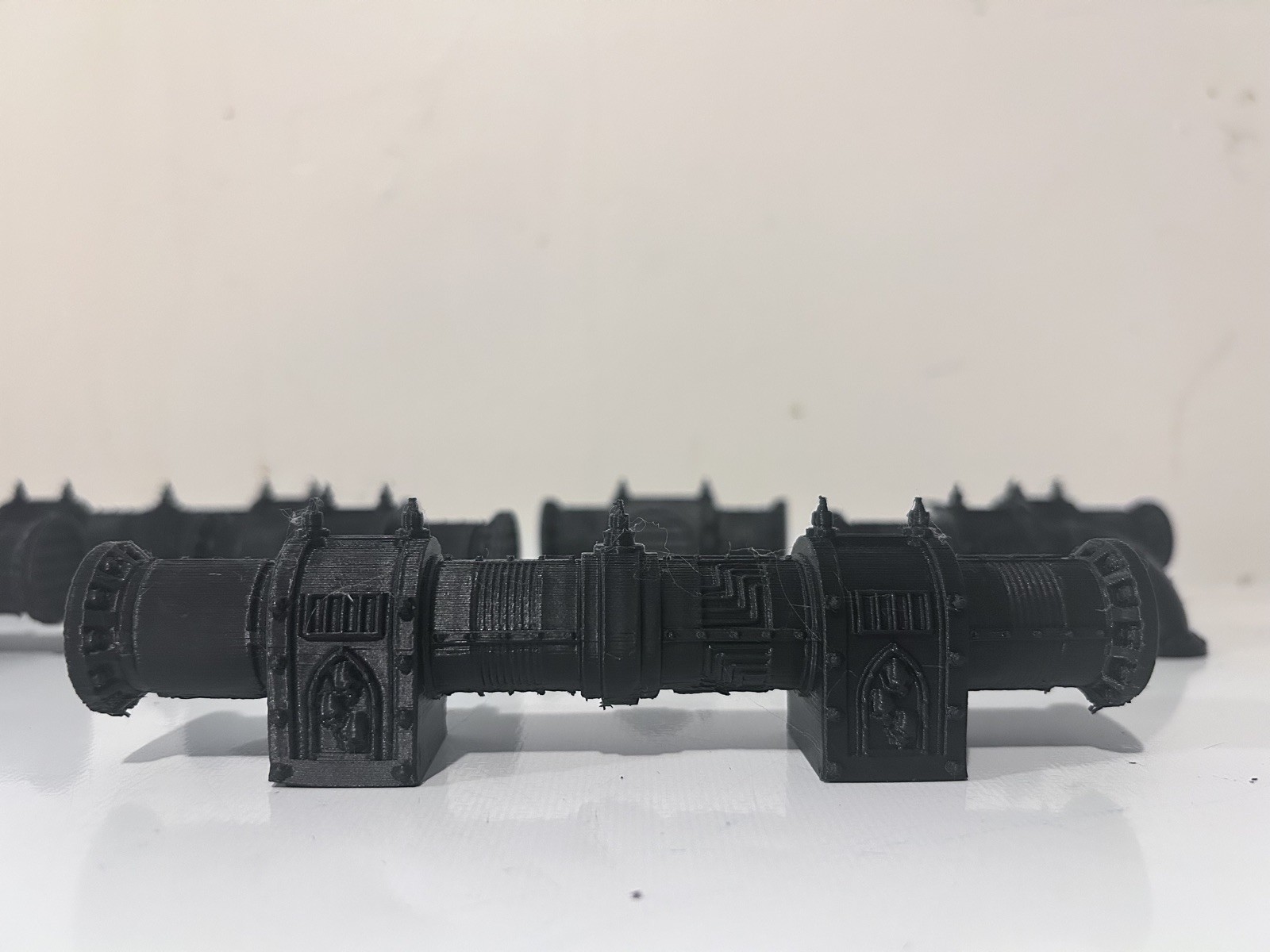 WARHAMMER 40K, NECROMUNDA, SCENERY TERRAIN FACTORY PIPE SYSTEM