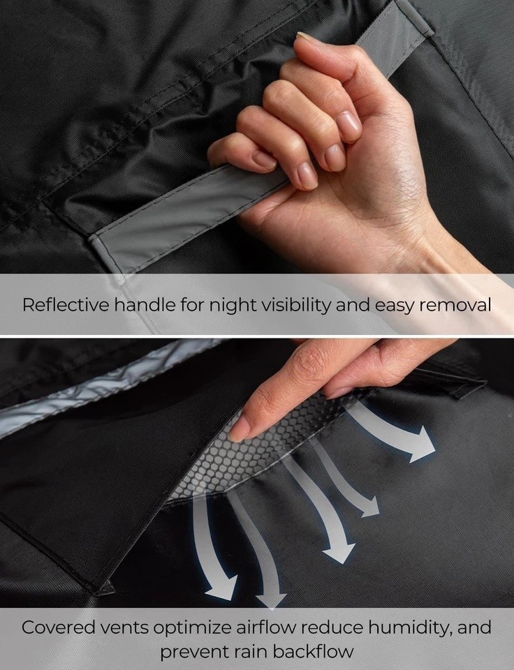 BBQ Gas Grill Cover 67 Inch Barbecue Waterproof Outdoor Heavy Duty UV Protection