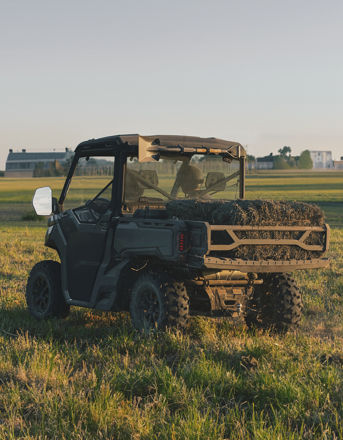 2PCS Left and Right Side Mirrors For 2017-22 Can Am Defender HD5 /8/10 715008101