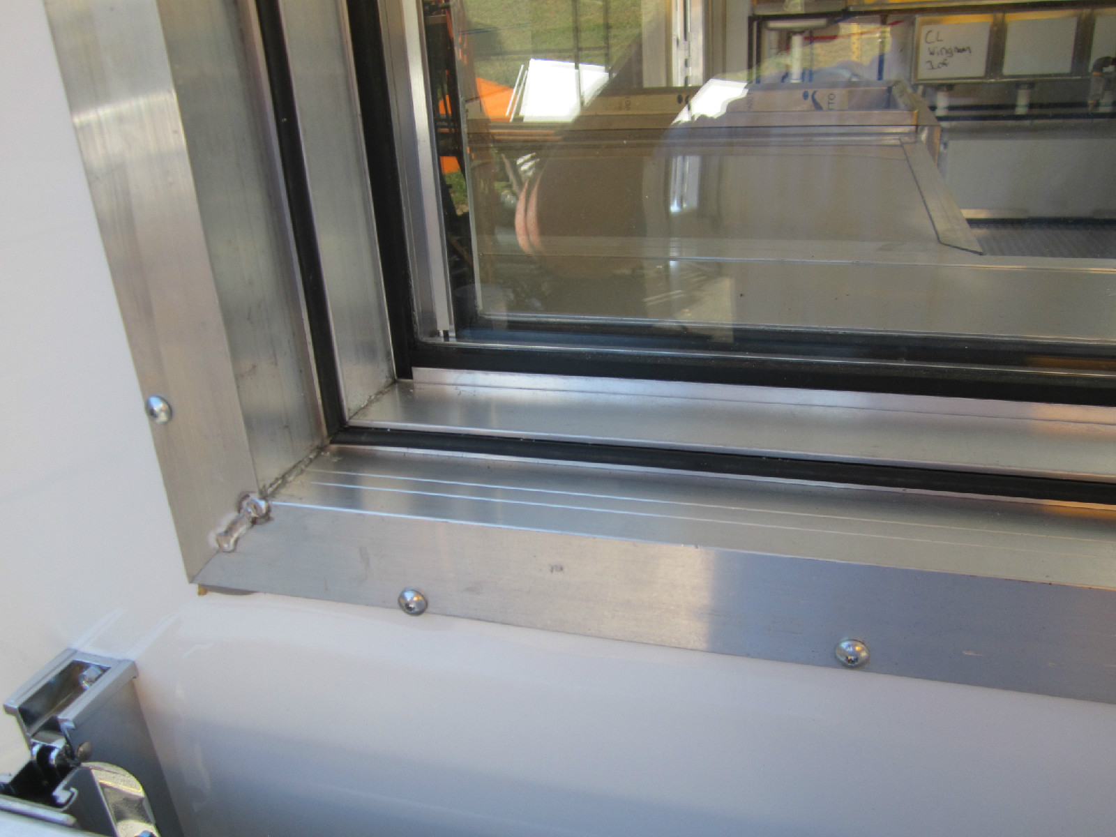 Quality Concession Trailer Serving Window size 40" X 64" "LIFETIME WARRANTY"!