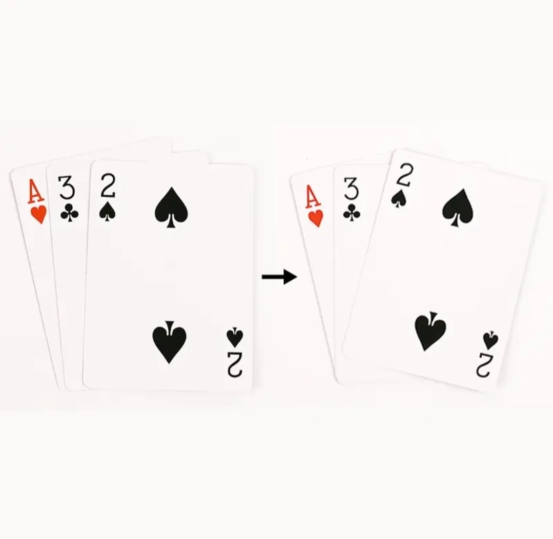 Magic Trick Three Card Monte Impossible Follow Gimmick Cards T17