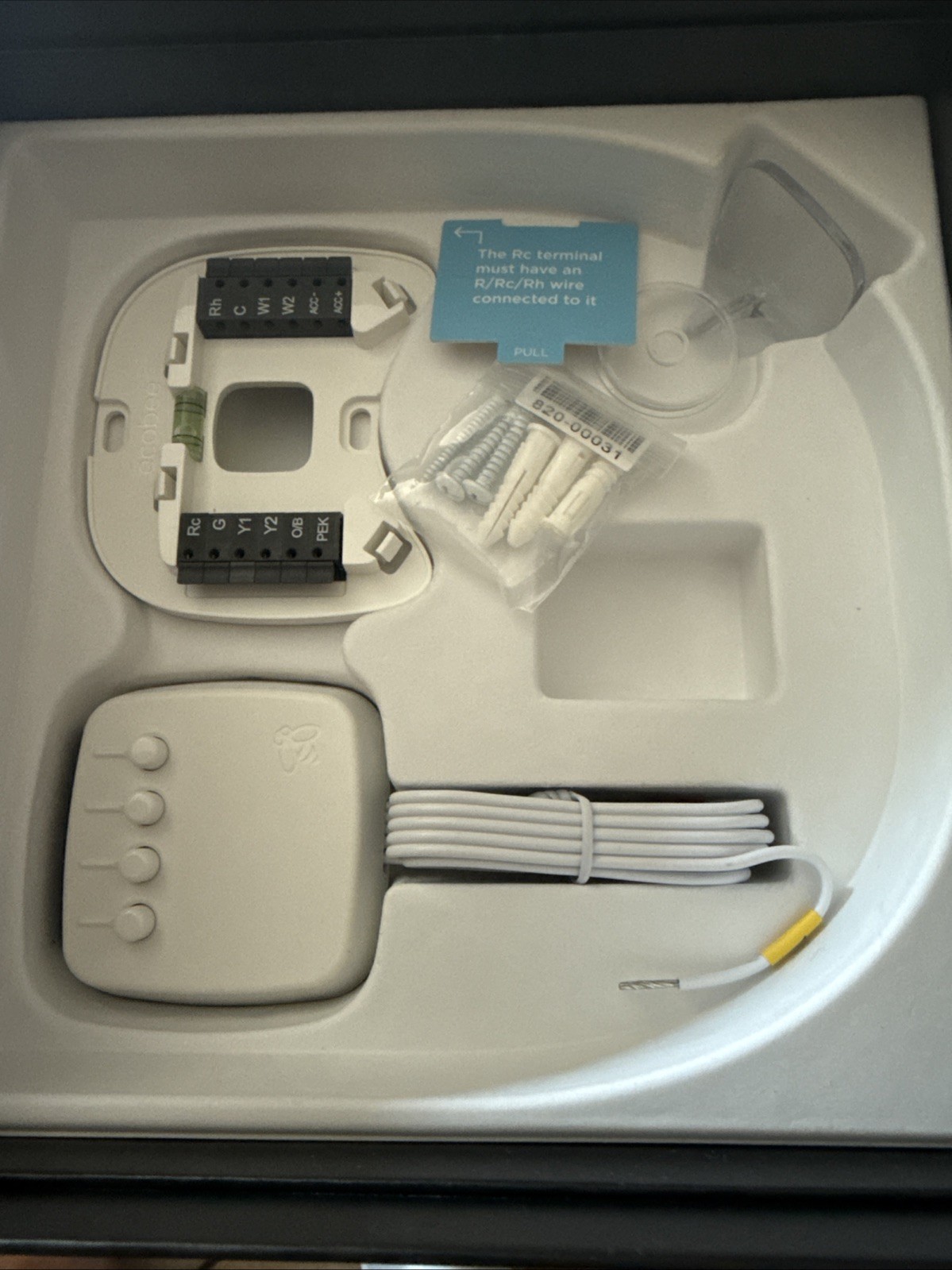 New Open Ecobee4 PRO Smart Thermostat with Built-in Alexa, Room Sensor Included