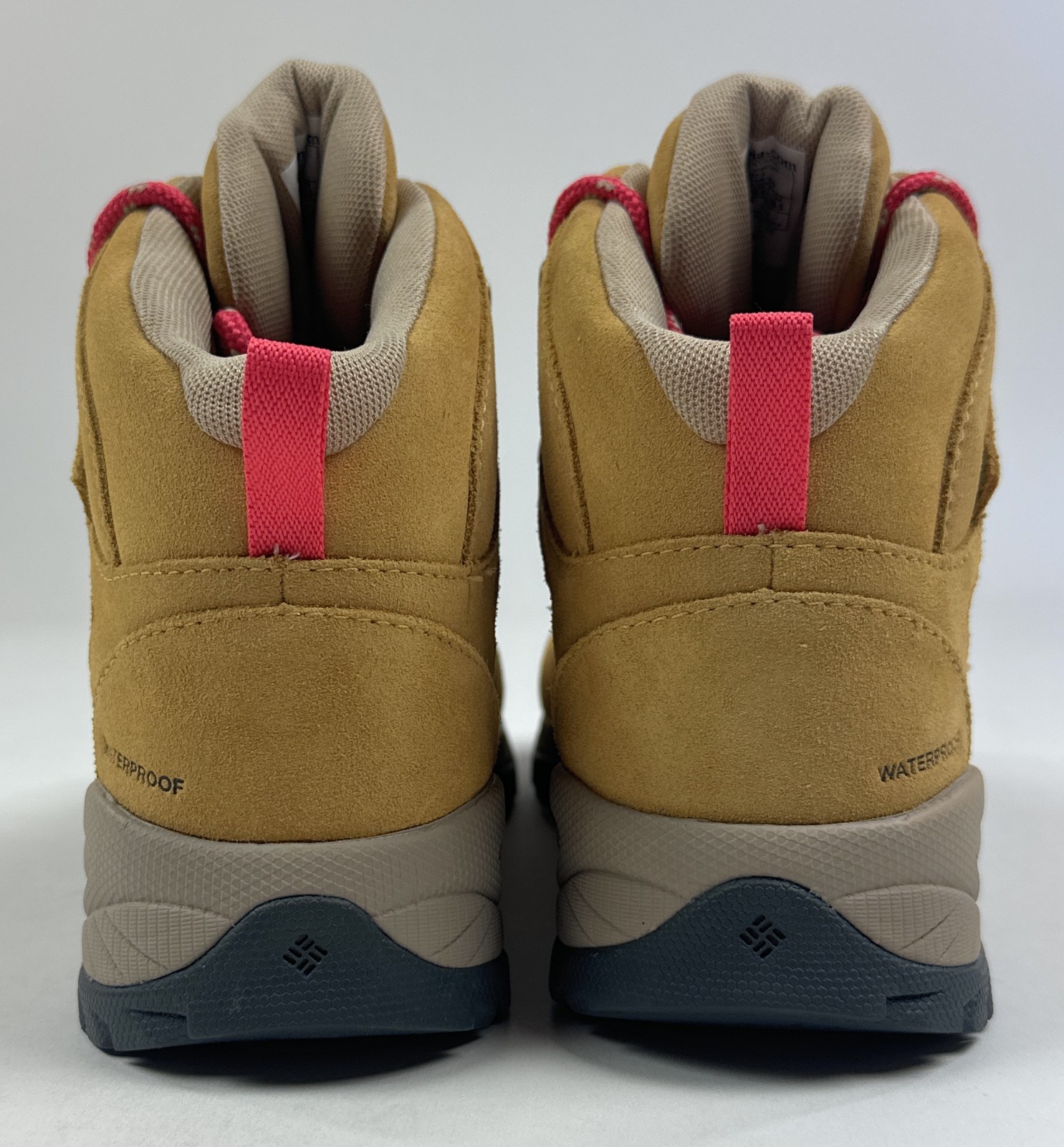 Columbia Yoncalla Suede Womens Size 9.5 Brown Hiking Boots Waterproof YL0758-373