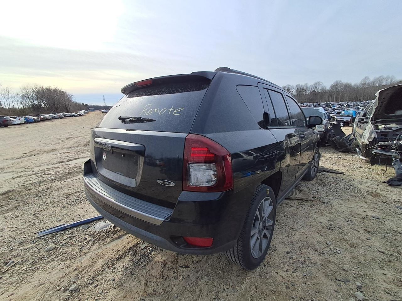 2017 Compass Driver Side Curtain Roof Airbag Used OEM 95000 Miles 253-03327L