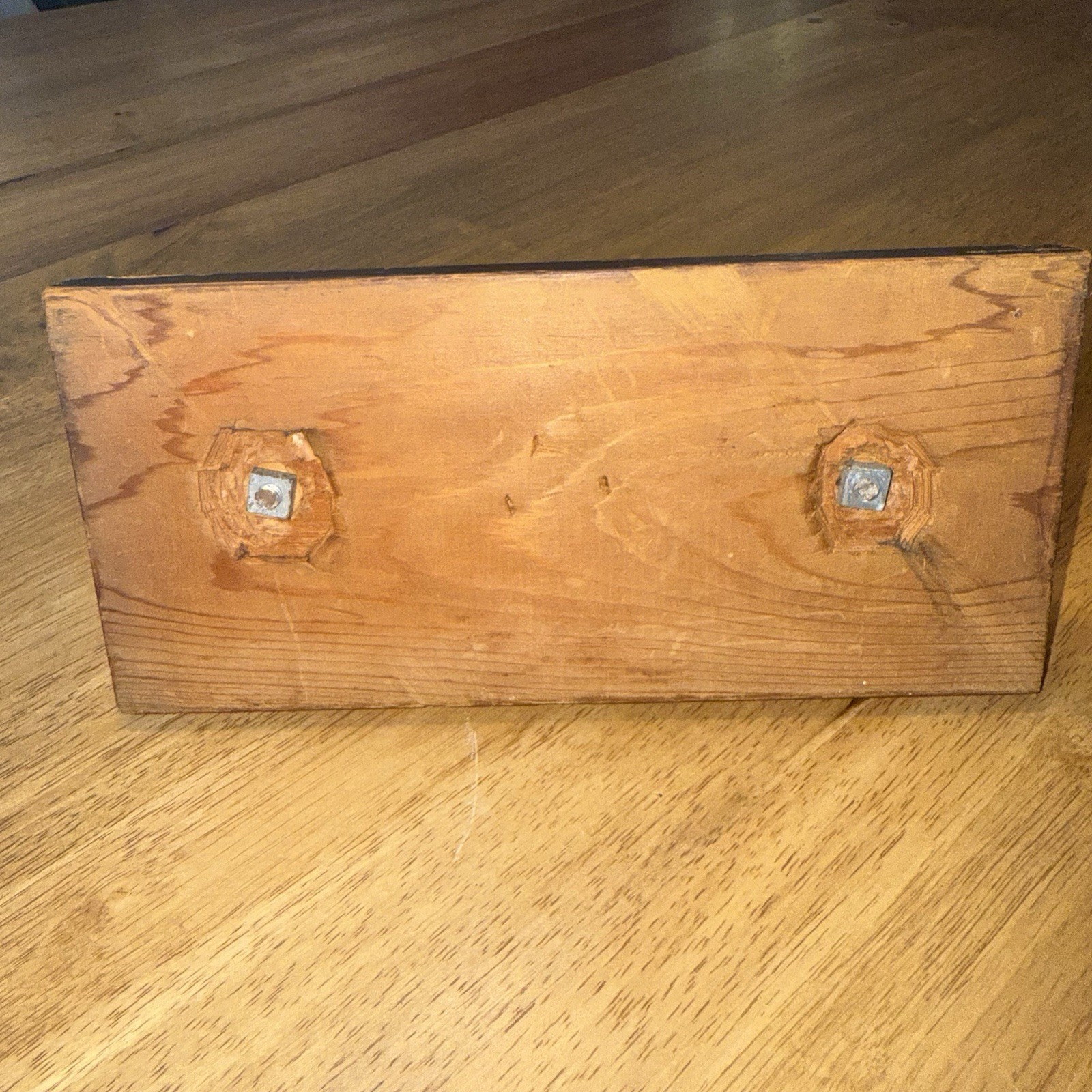 Vtg Chinese Metal Dragon Incense Burner Stand Wood Base Ornate Mythical Motif