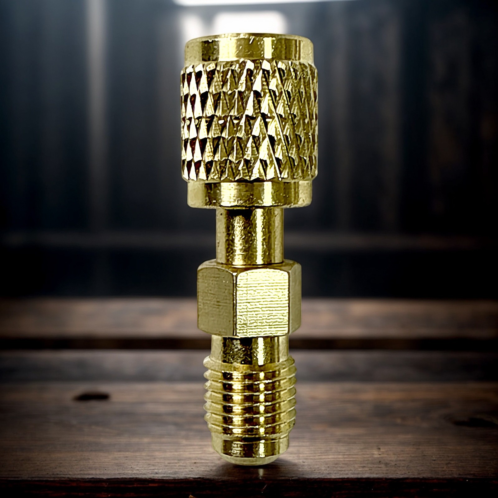 HVAC R32 Reverse Thread 1/4” Female And Male Adapter For A2L R454B/R32 Tanks