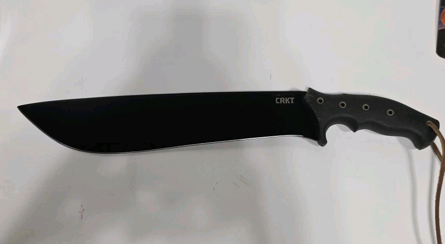 CRKT K910KKP Ken Onion ChanceInHell Machete Fixed Blade.