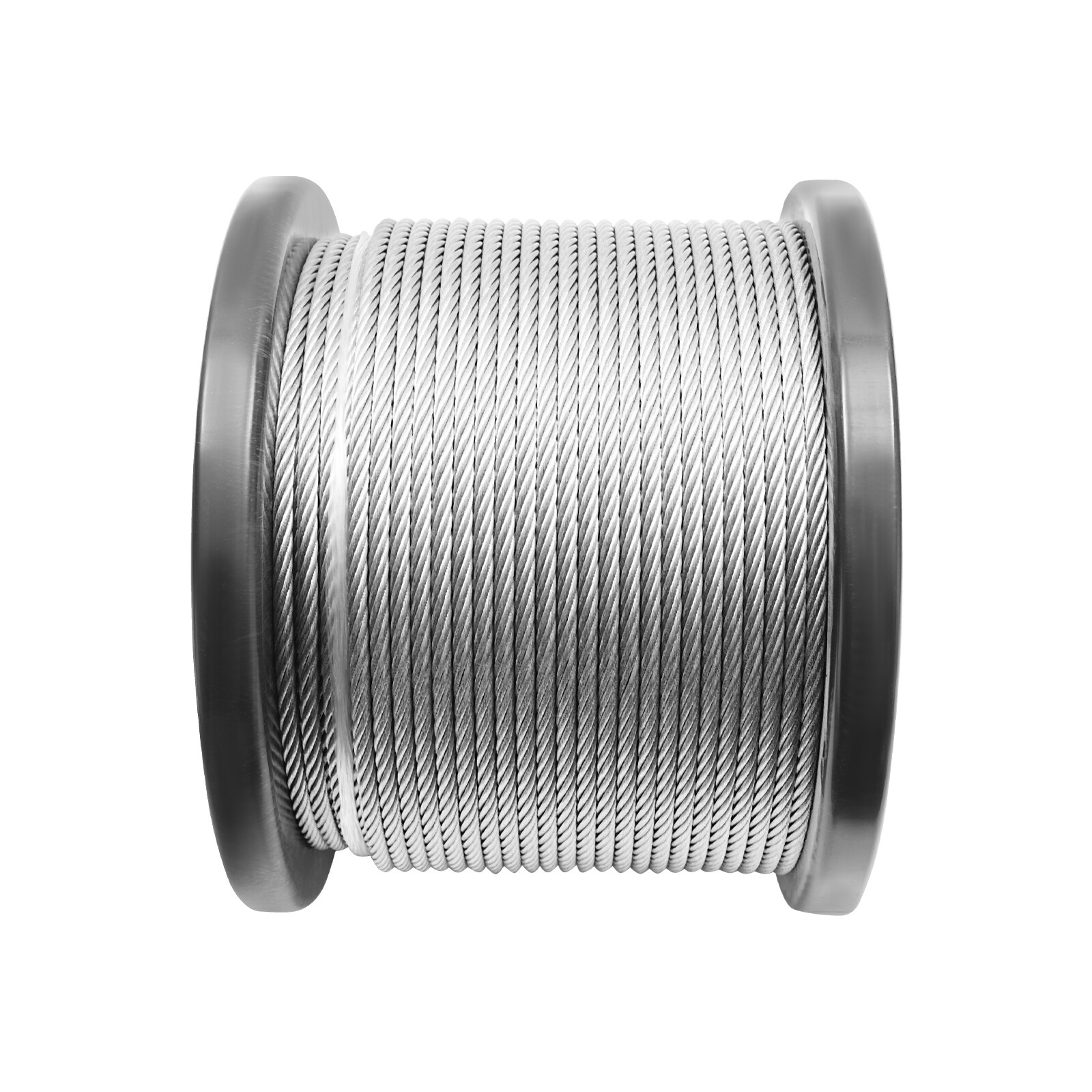 1/4 inch Stainless Steel Cable 300FT T304 7x19 Steel Wire Rope Aircraft Cable
