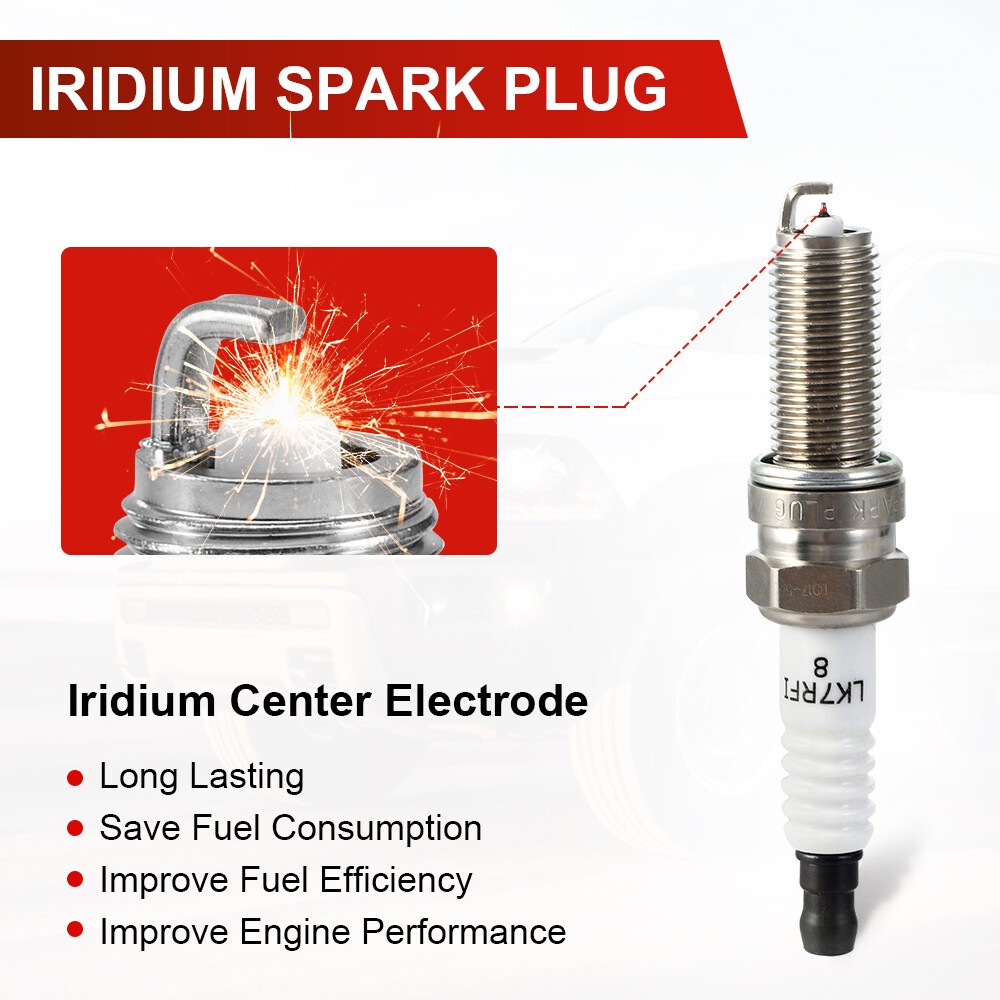 6 Pack Ignition Coil + 6 Spark Plug For 3.6L 2011-2025 Chrysler Dodge Jeep Ram