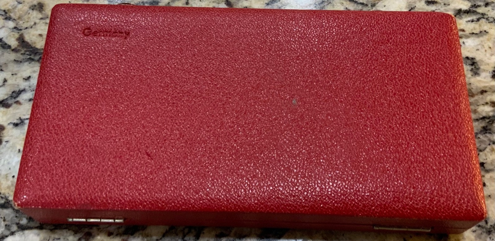 Vintage Schioetz - Tonometer Improved Made In Germany Original Paperwork & Case