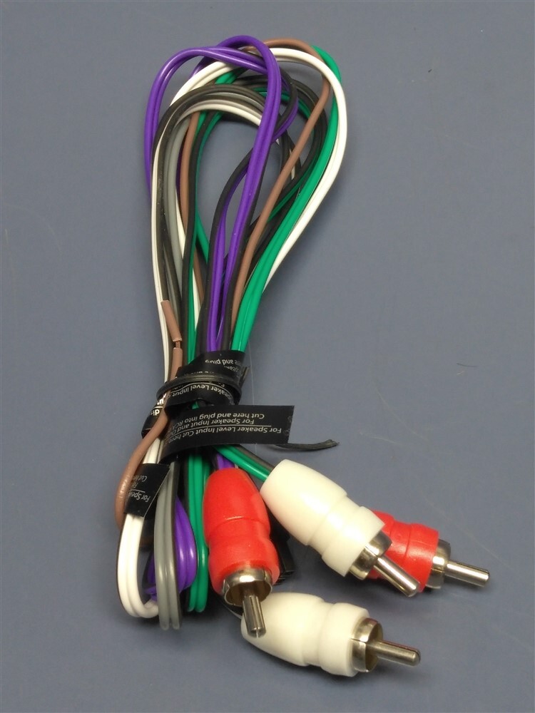 PAC - LocPRO 4-Channel Line Output Converter LP6-4 - Black/Blue