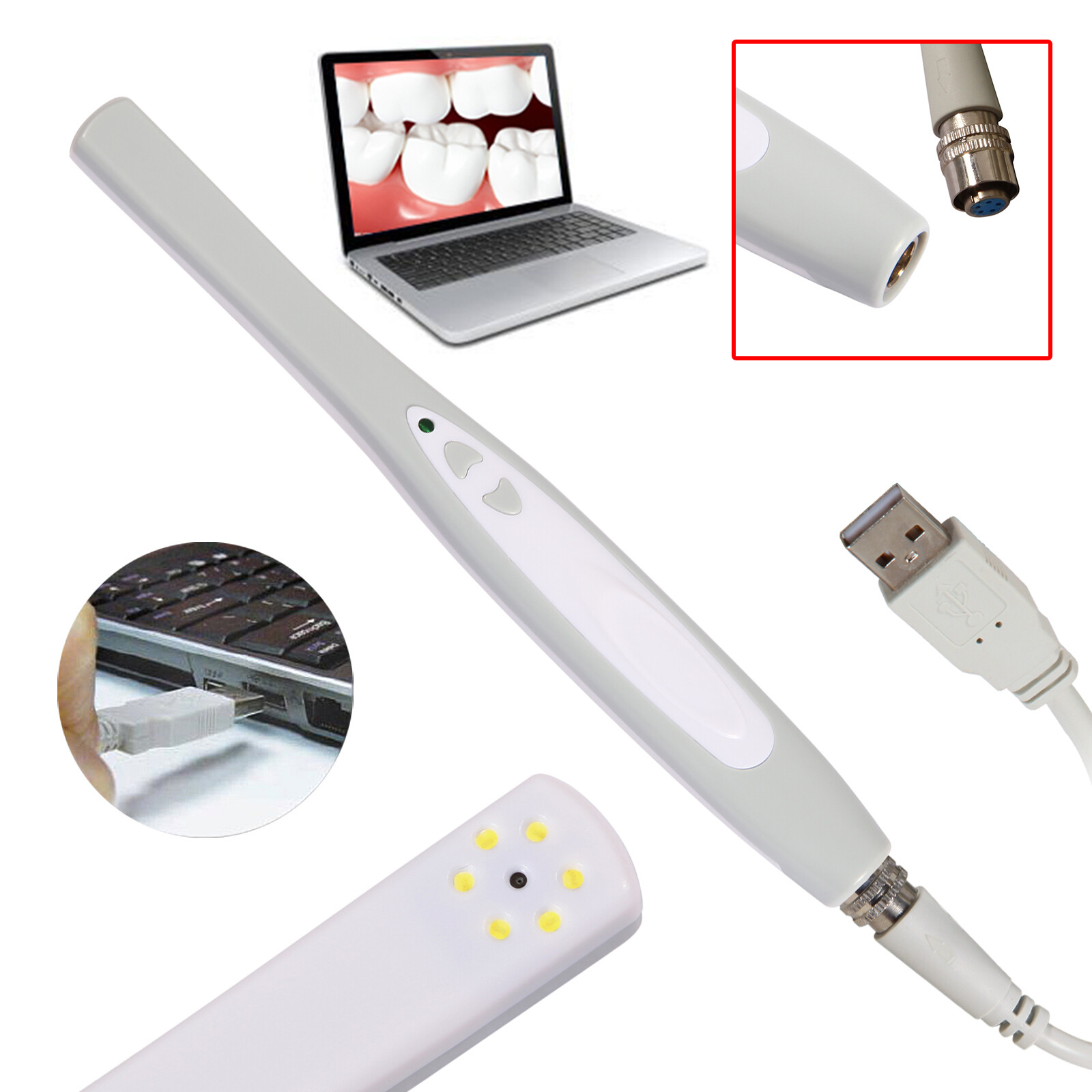 Best CAM MD740 Dental Intraoral Camera USB Digital Imaging Intra Oral USB-X NKJ